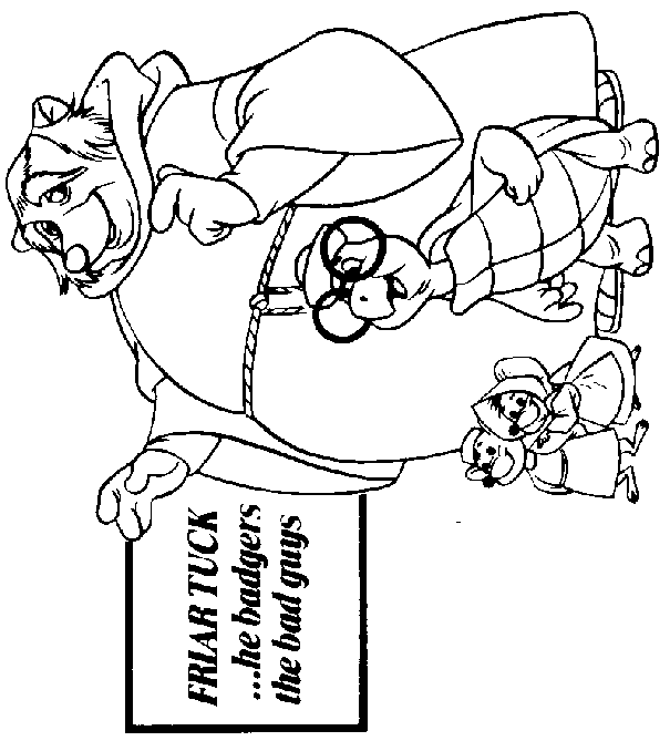 Robin Hood kolorowanki