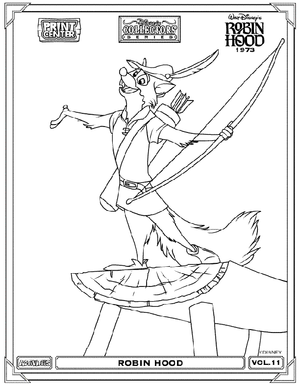 Robin Hood kolorowanki