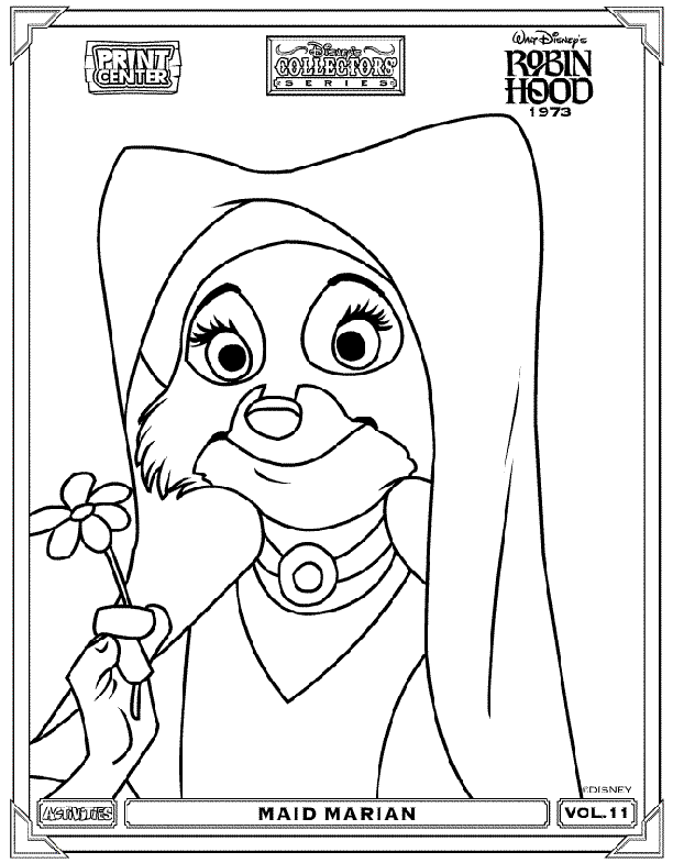 Robin Hood kolorowanki