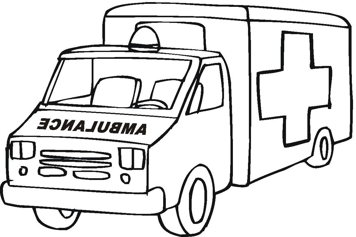 Ambulans kolorowanki