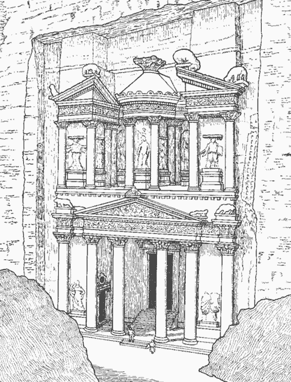 Zabytki i najbardziej znane budowle świata kolorowanki