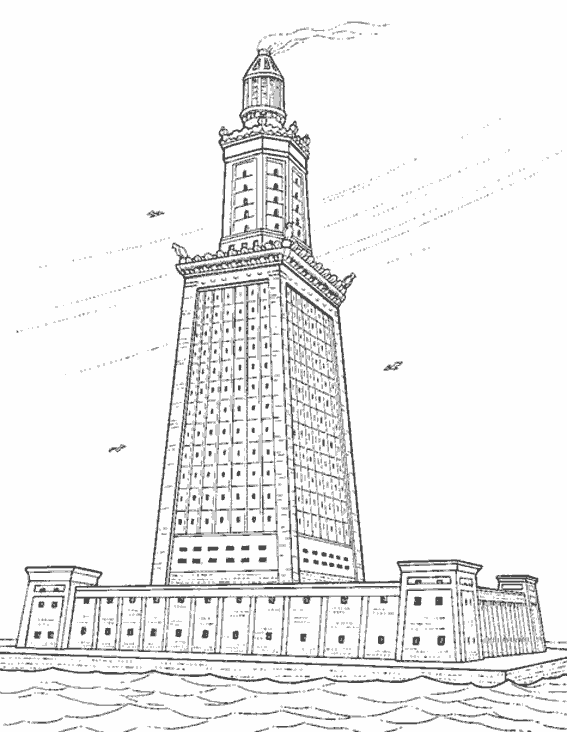 Zabytki i najbardziej znane budowle świata kolorowanki