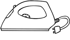 Żelazko kolorowanki