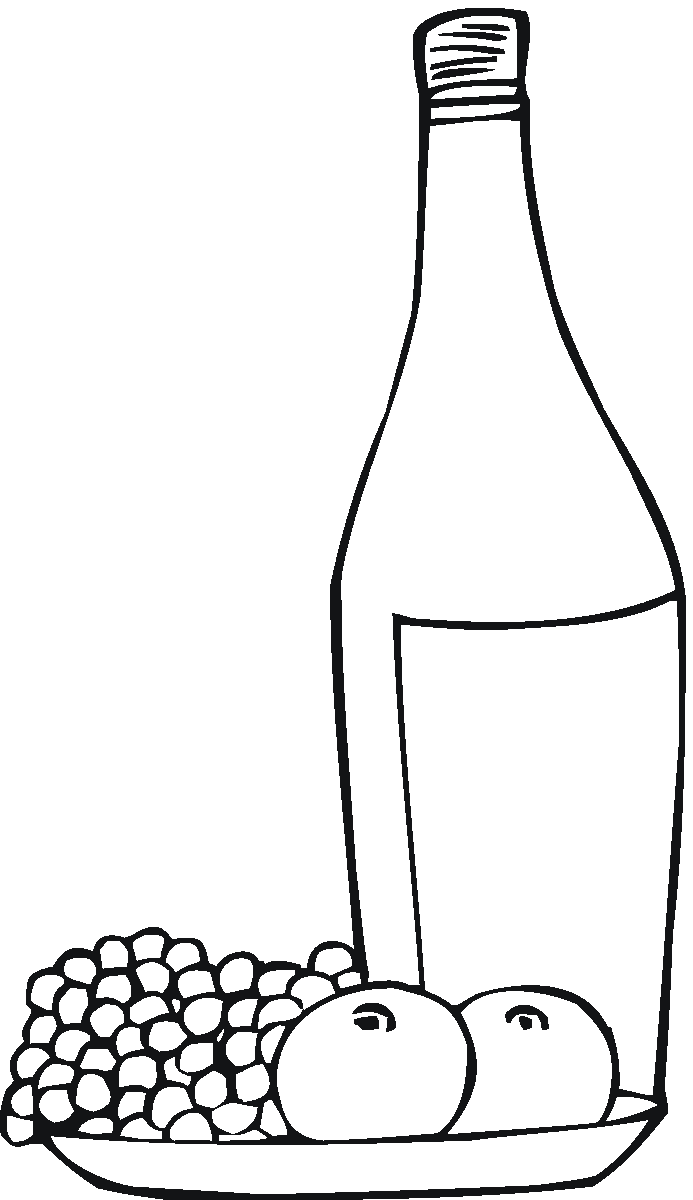 Butelka kolorowanki