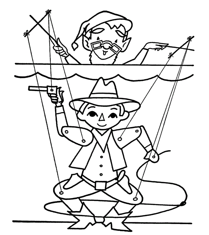 Kukiełka kolorowanki