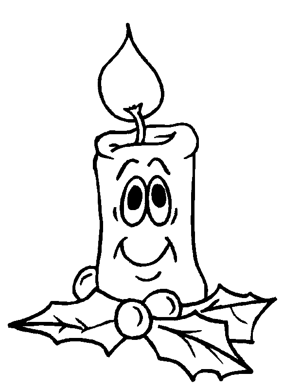 Świeca kolorowanki