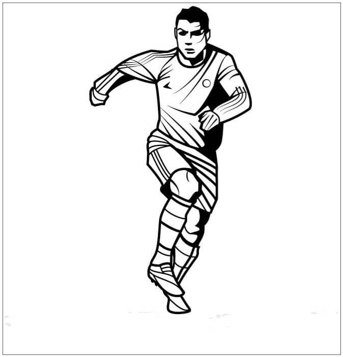 Ronaldo kolorowanki