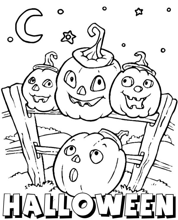 Hallowen kolorowanki
