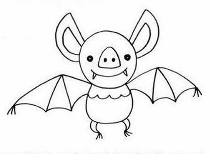 Nietoperz kolorowanki